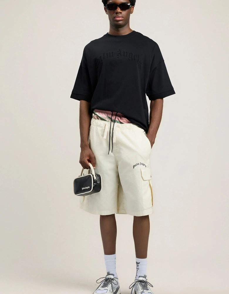 Curved Logo Loose Double Tee