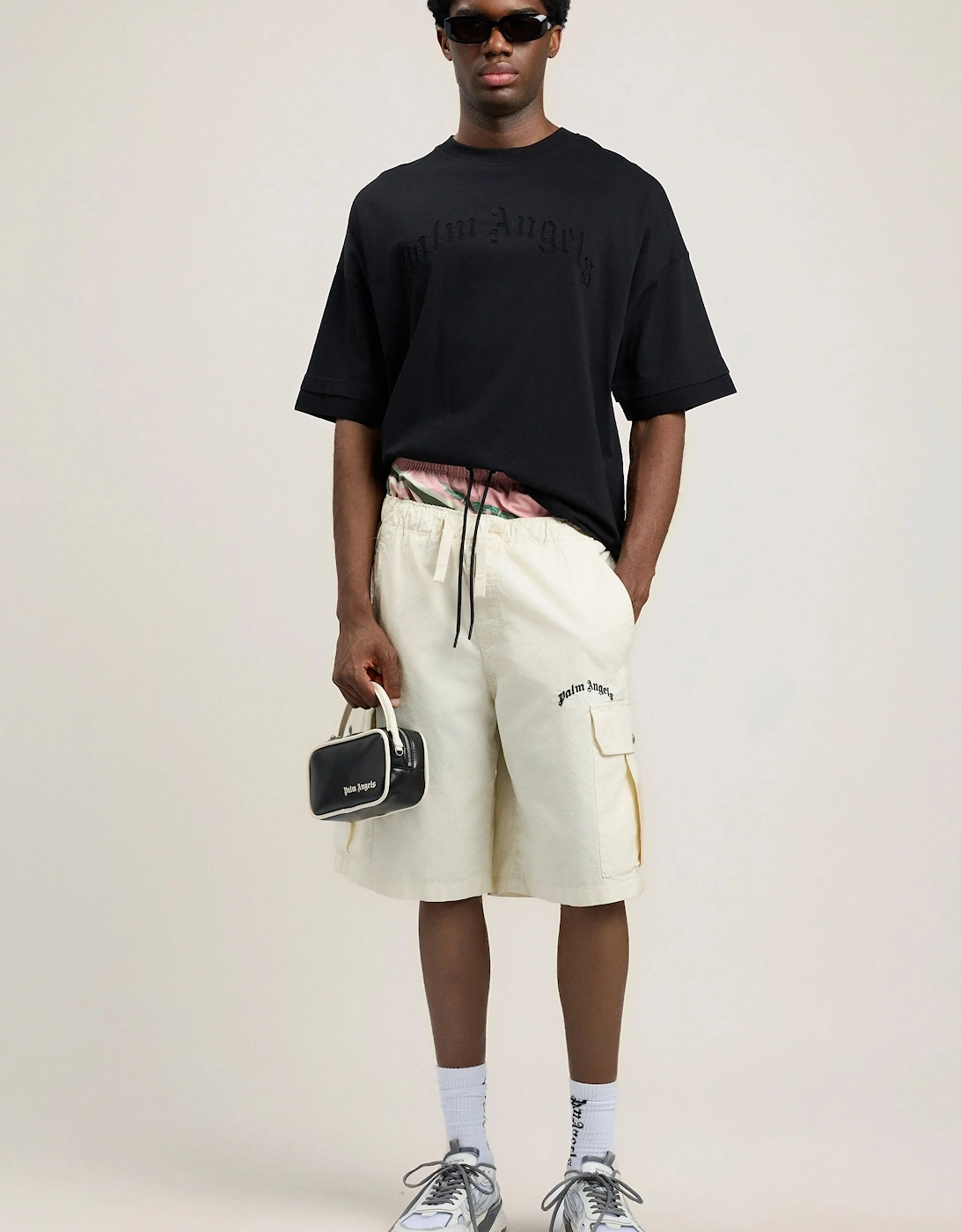 Curved Logo Loose Double Tee