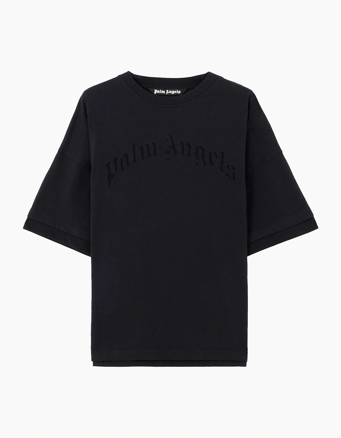 Curved Logo Loose Double Tee