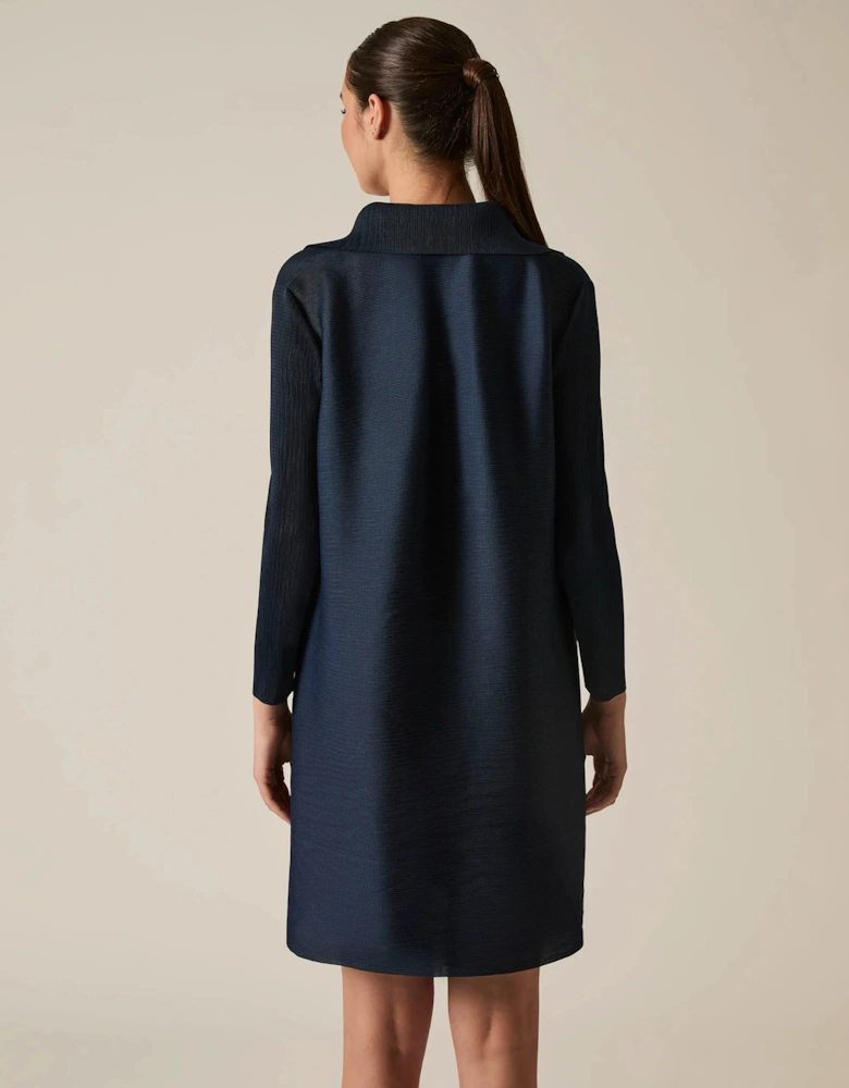 Dark Navy Shirt Dress