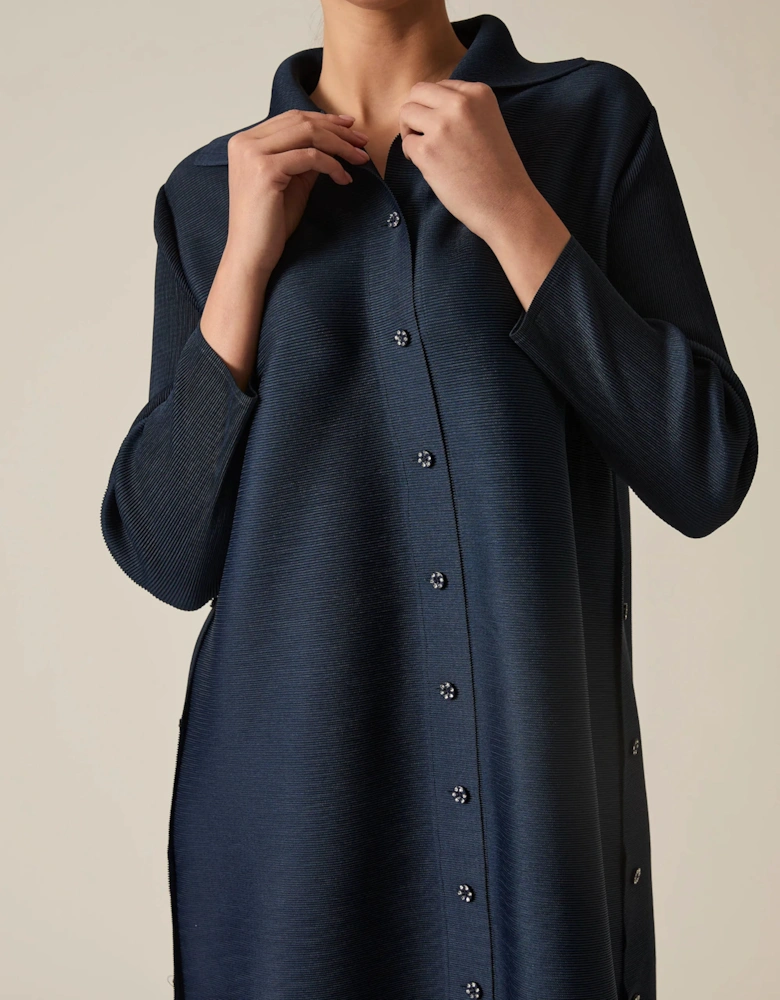 Dark Navy Shirt Dress