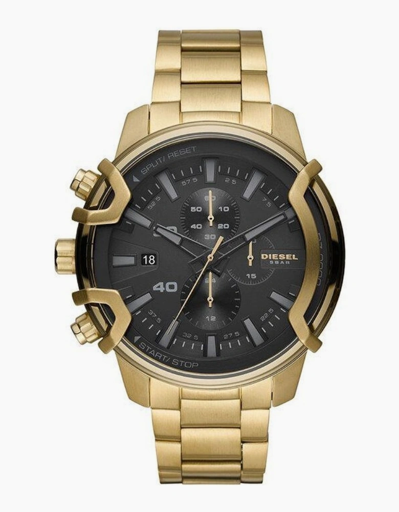 Diesel DZ4522 Griffed Chronograph Gold Black Men's Watch
