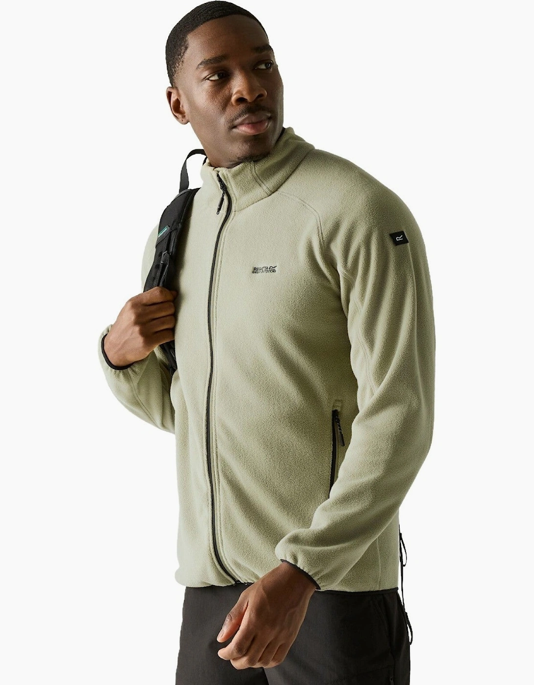 Regatta Mens Hadfield Full Zip Fleece Jacket, 2 of 1
