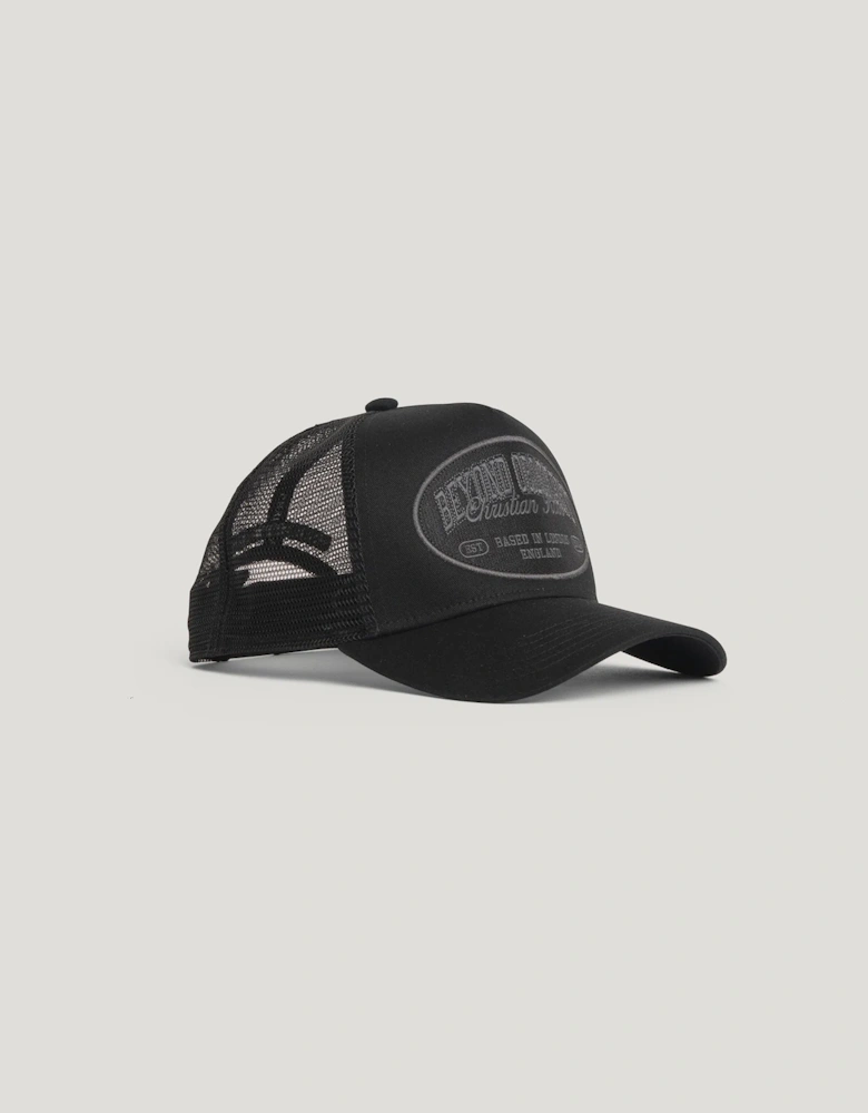 Christian Rose Beyond Ordinary Trucker Cap -Black / Black