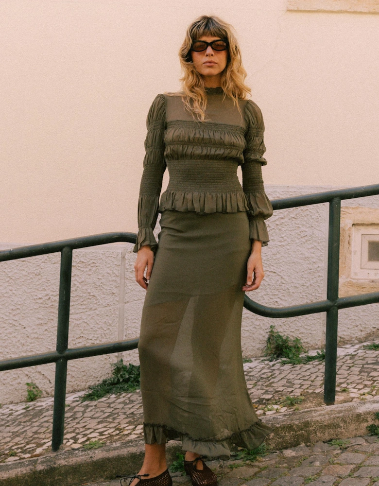 THE MIA BLOUSE