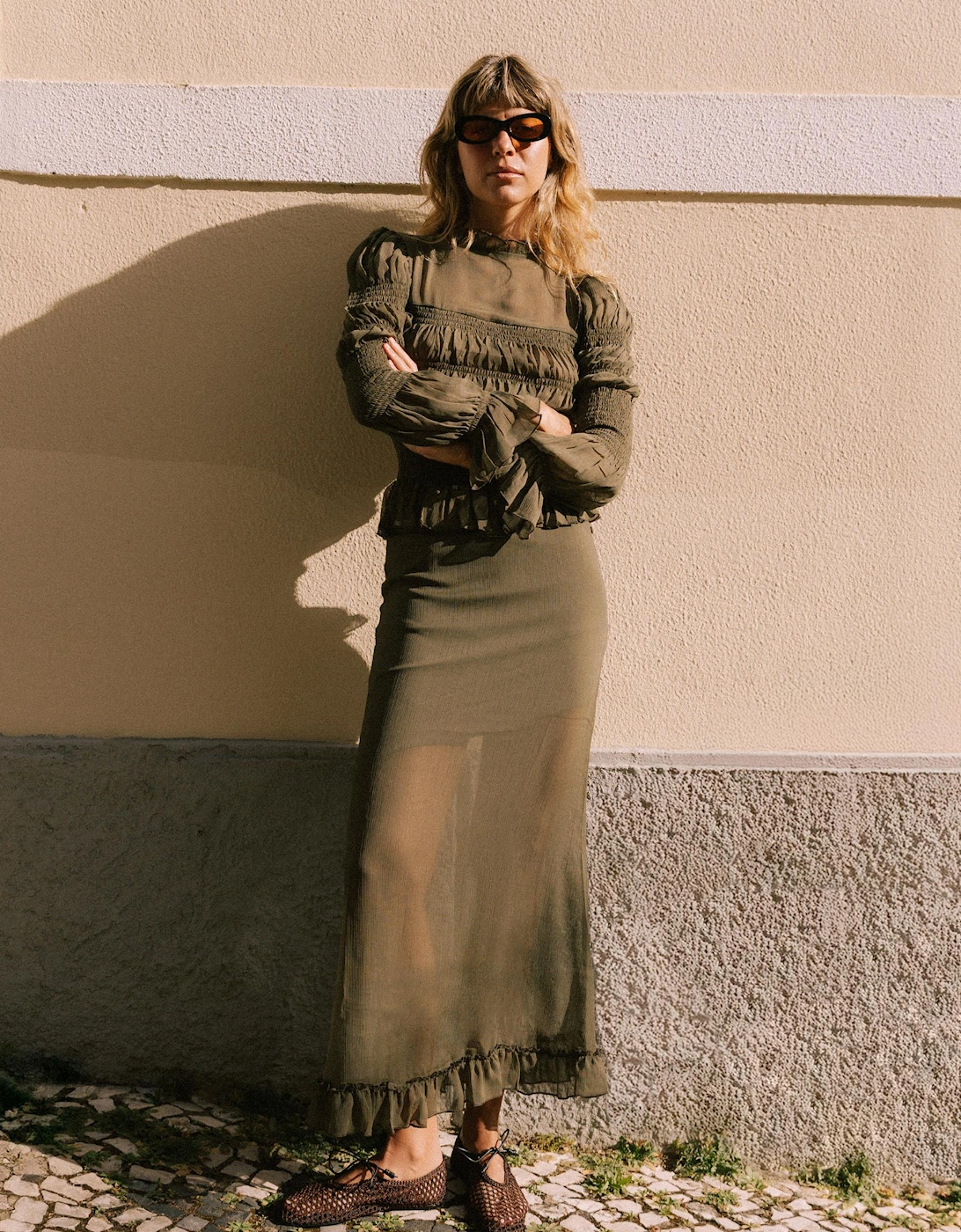 THE MIA BLOUSE