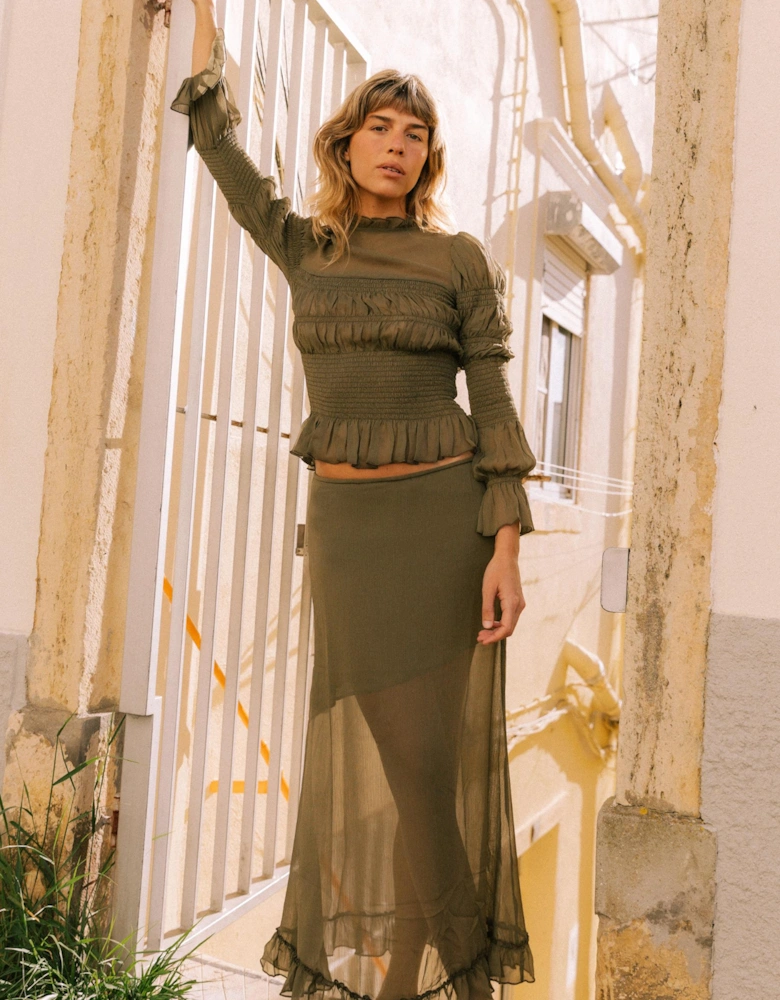 THE MIA BLOUSE