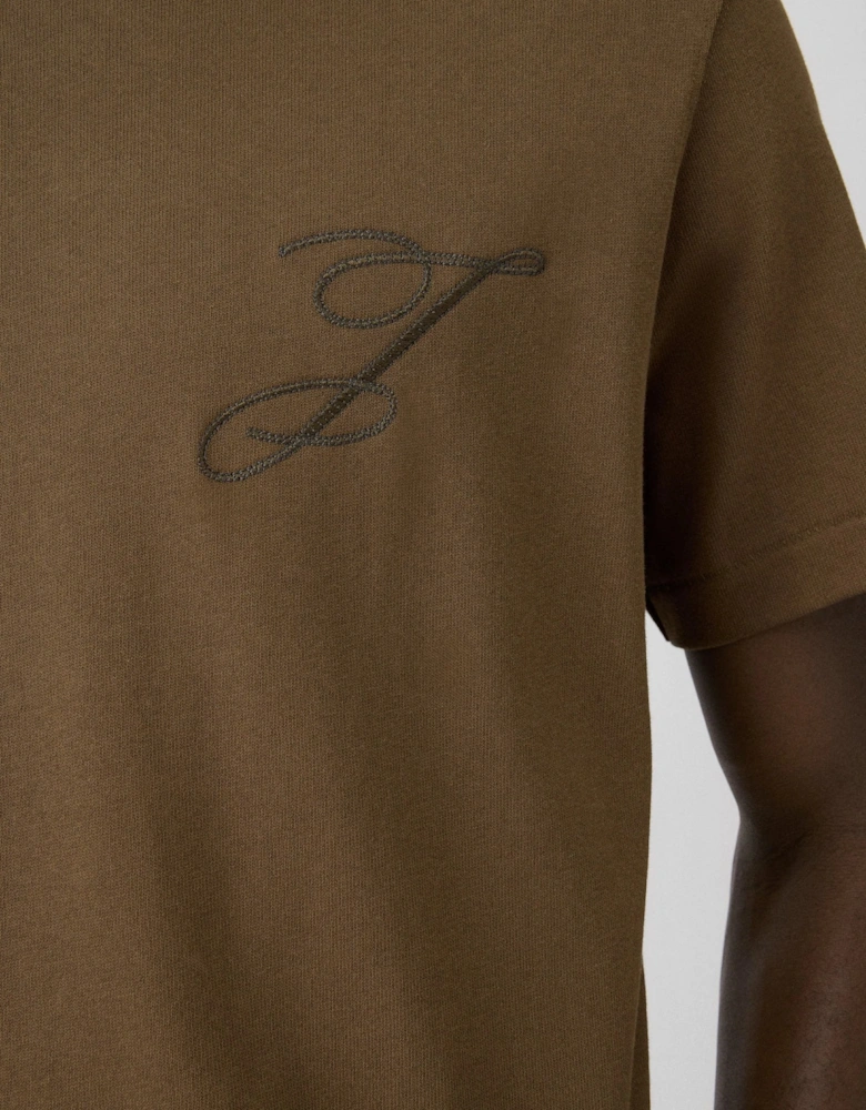 Jacquemus The Logo T Shirt Khaki