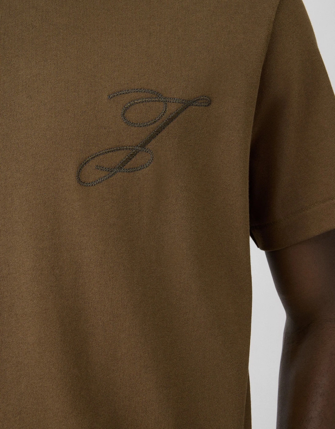 Jacquemus The Logo T Shirt Khaki