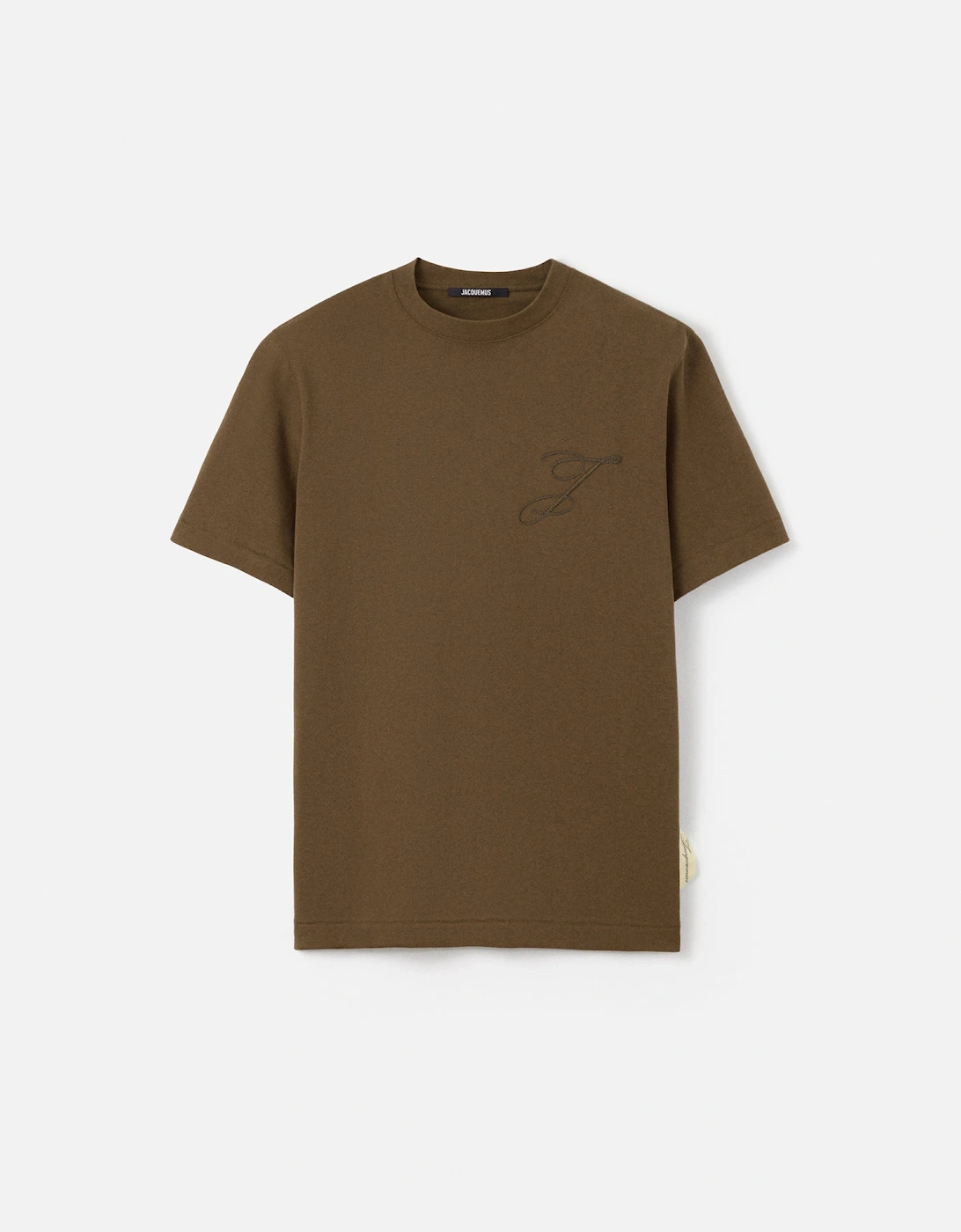 Jacquemus The Logo T Shirt Khaki