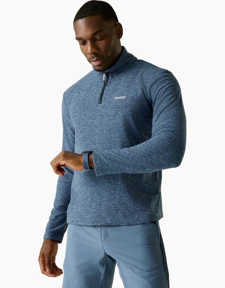 Regatta Mens Thompson Marl Quick Drying Half Zip Fleece