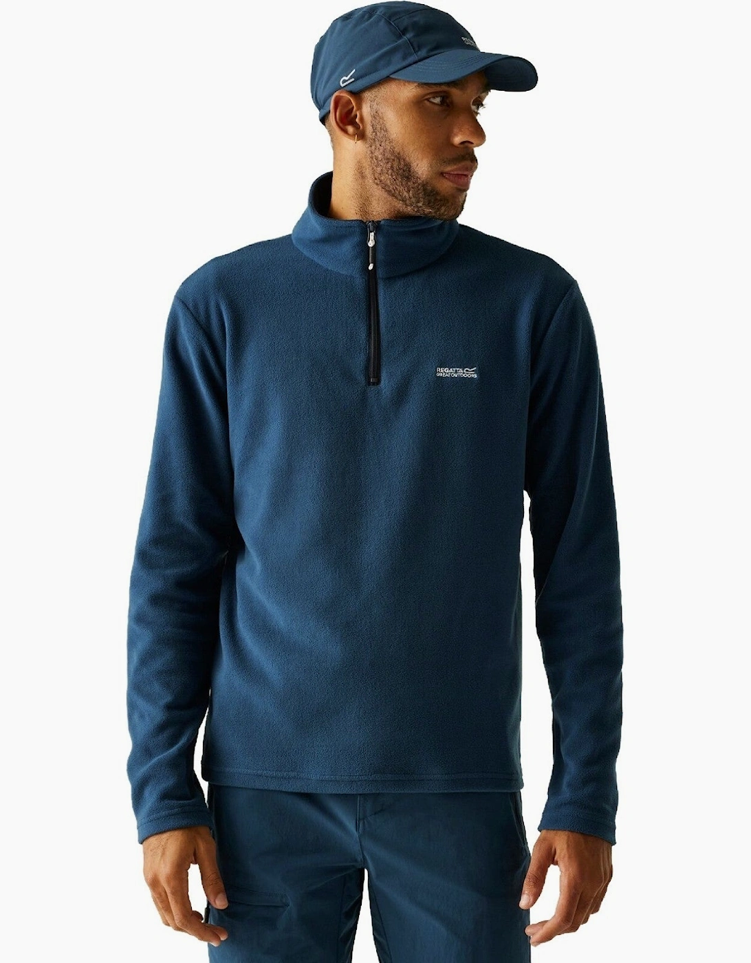 Regatta Mens Thompson Lightweight Half Zip Fleece, 2 of 1