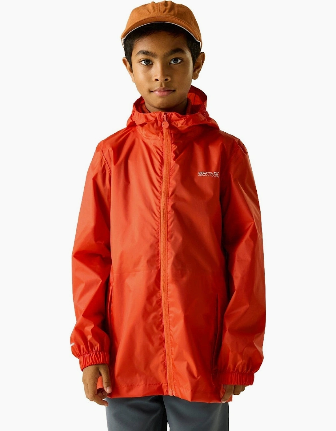 Regatta Kids Pack It III Waterproof Jacket, 2 of 1