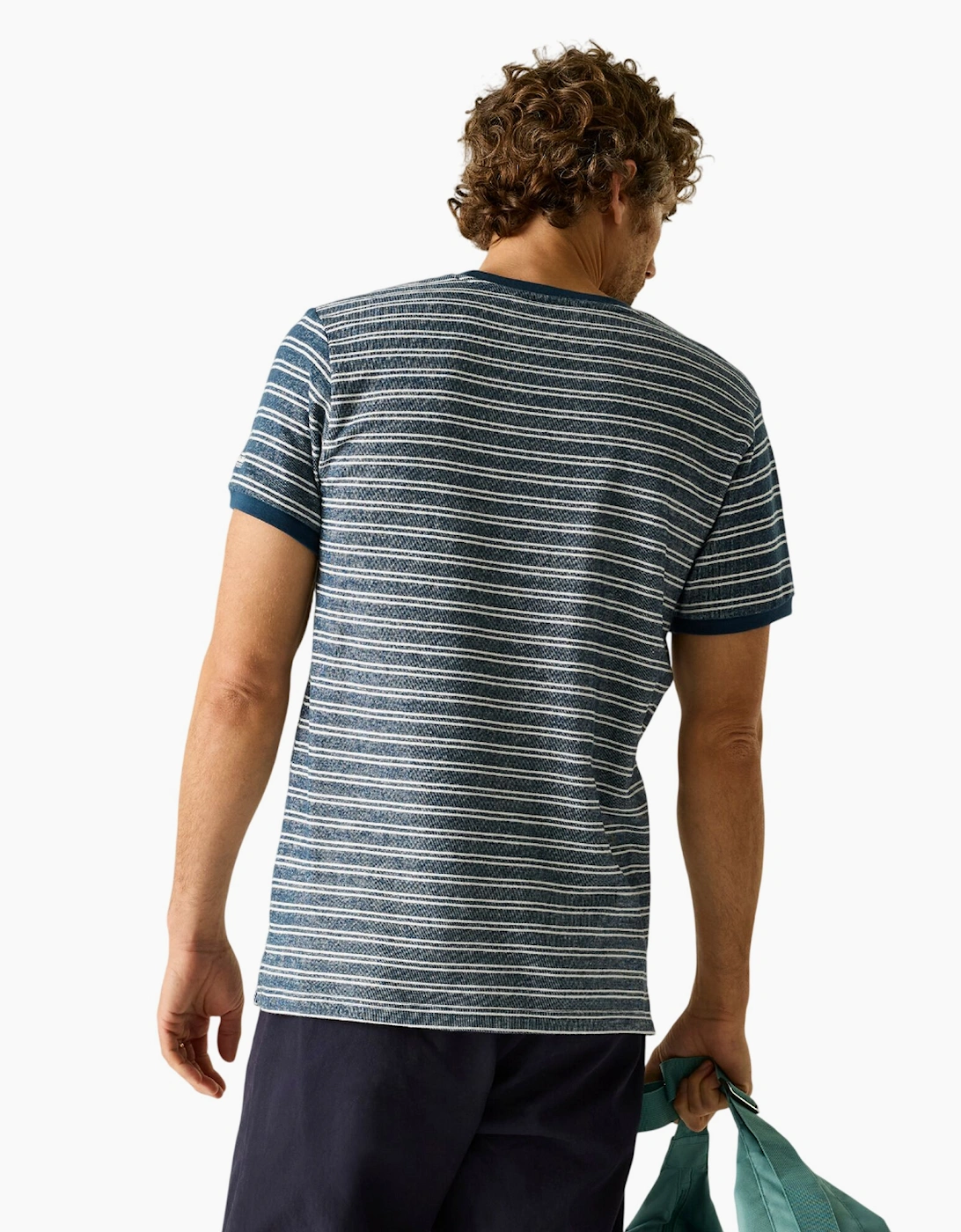 Regatta Mens Benlin Striped T-Shirt
