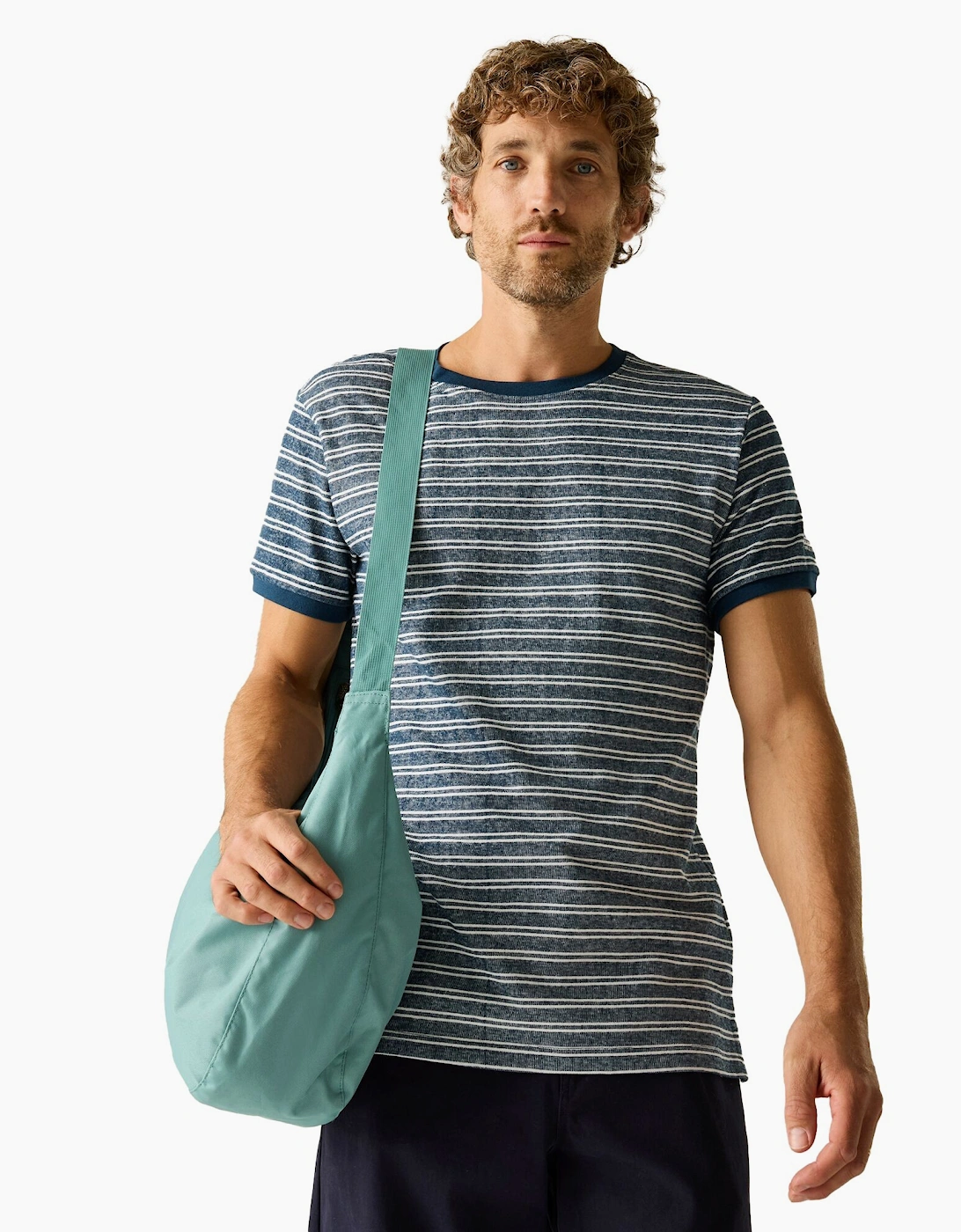 Regatta Mens Benlin Striped T-Shirt