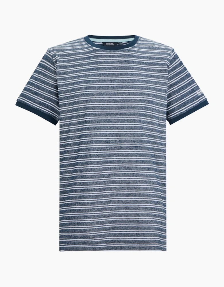 Regatta Mens Benlin Striped T-Shirt