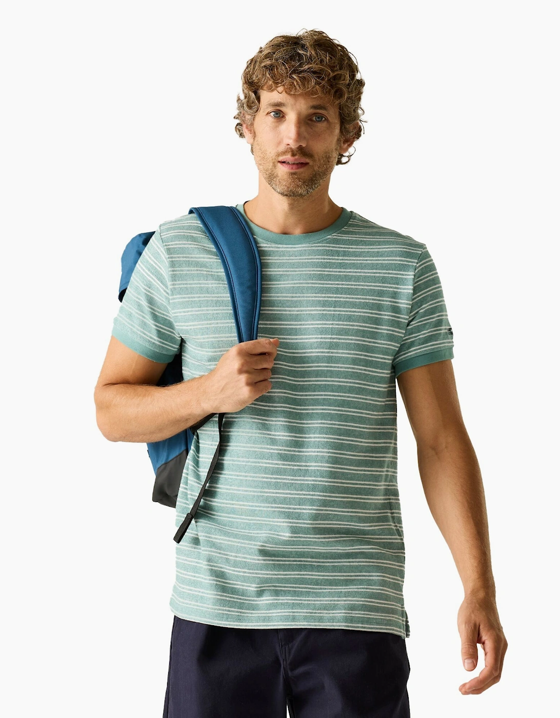 Regatta Mens Benlin Striped T-Shirt