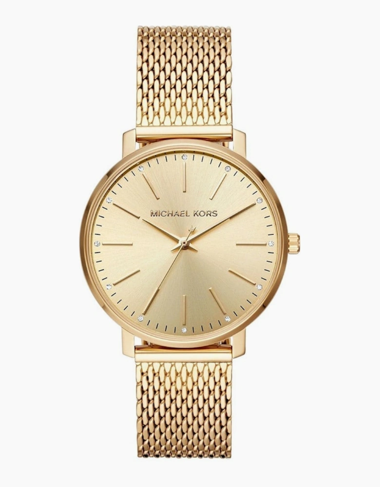 Michael Kors MK4339 Portia Gold Dial Ladies Watch