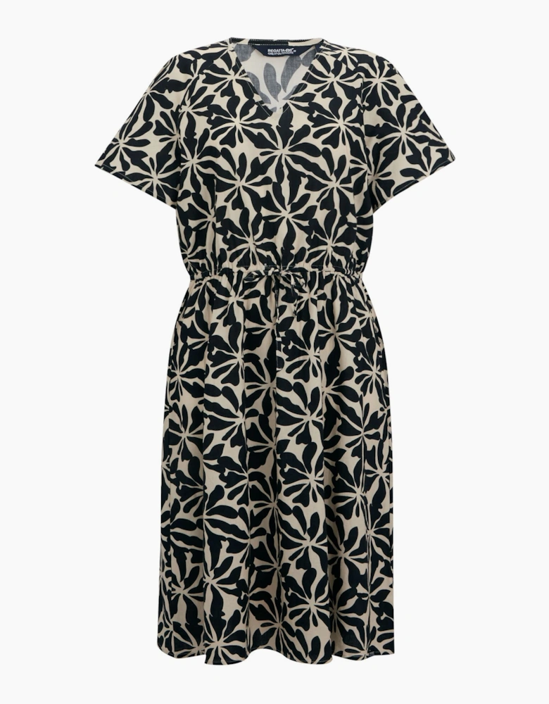 Regatta Womens/Ladies Elona Abstract Floral Midi Dress