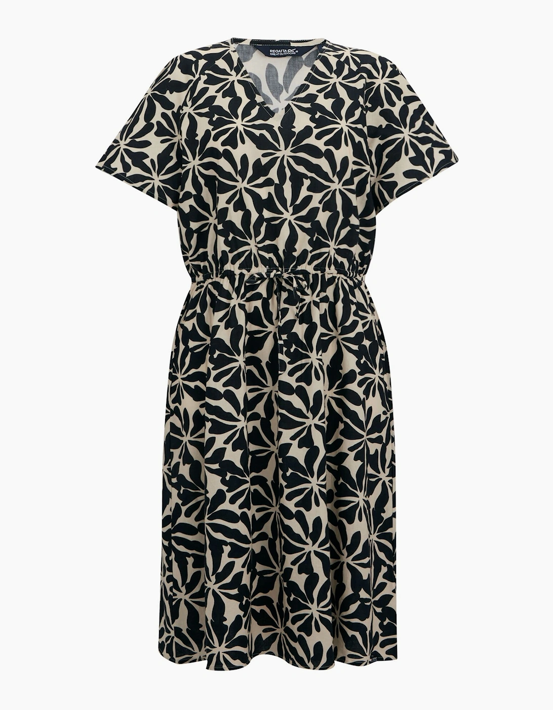 Regatta Womens/Ladies Elona Abstract Floral Midi Dress, 6 of 5