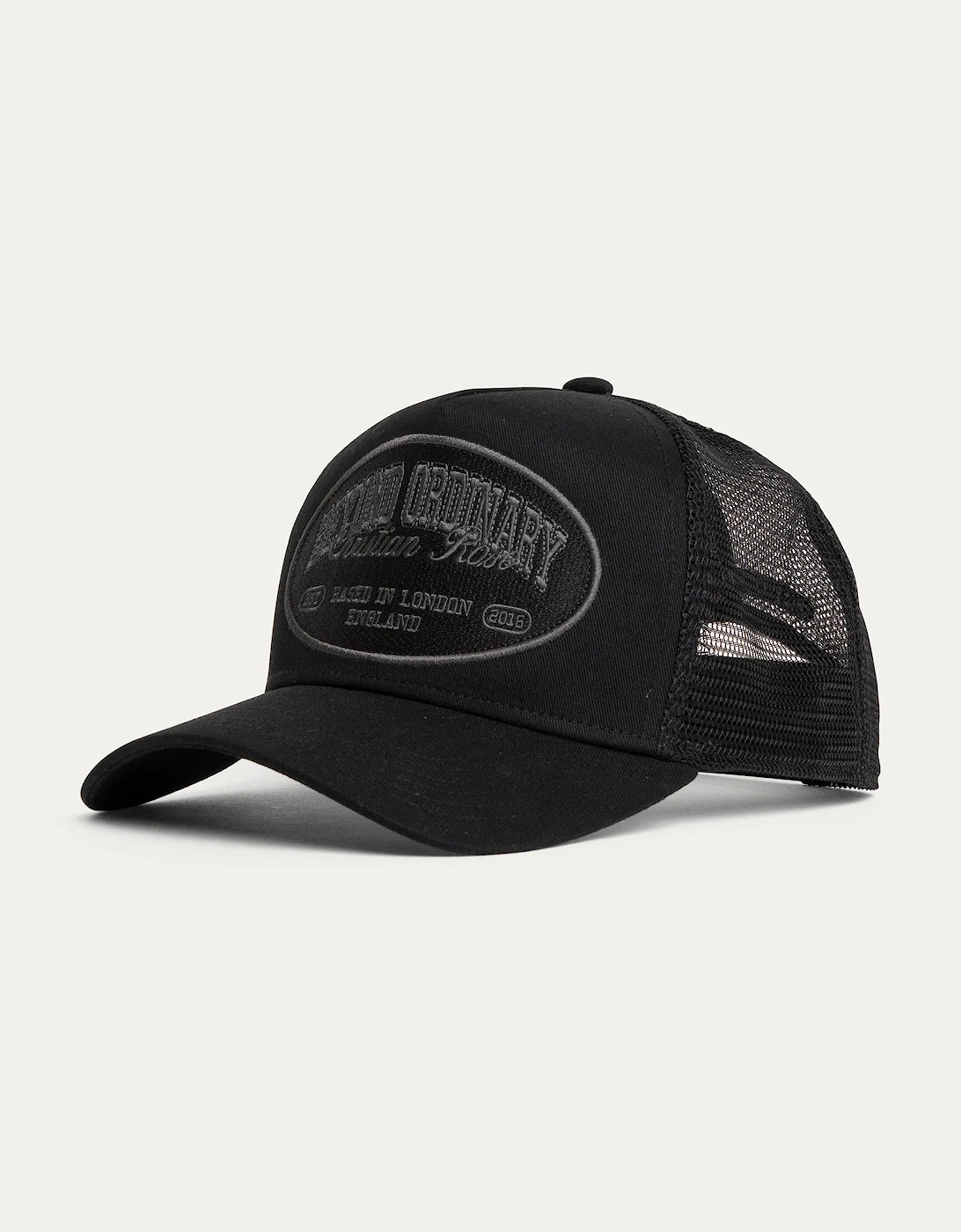 Christian Rose Beyond Ordinary Trucker Cap -Black / Black