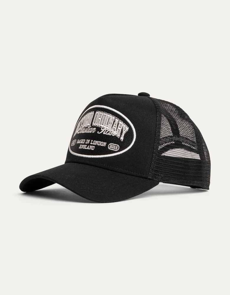 Christian Rose Beyond Ordinary Trucker Cap - Black / White
