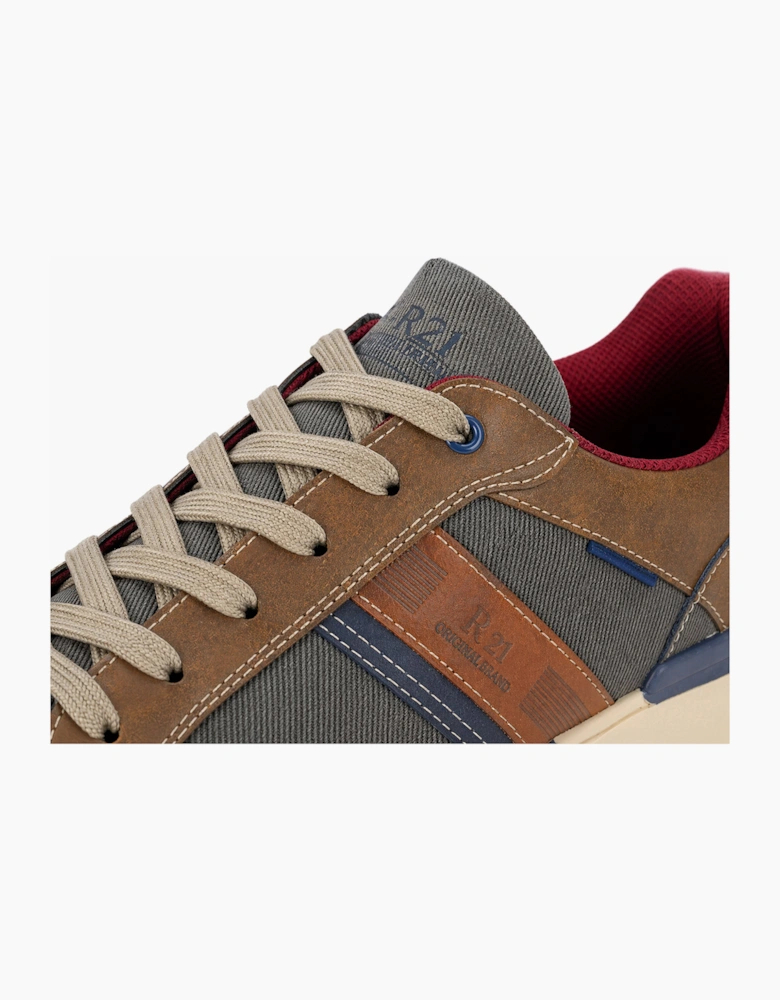 R21 Original M613 Mens Casual Shoes Brown