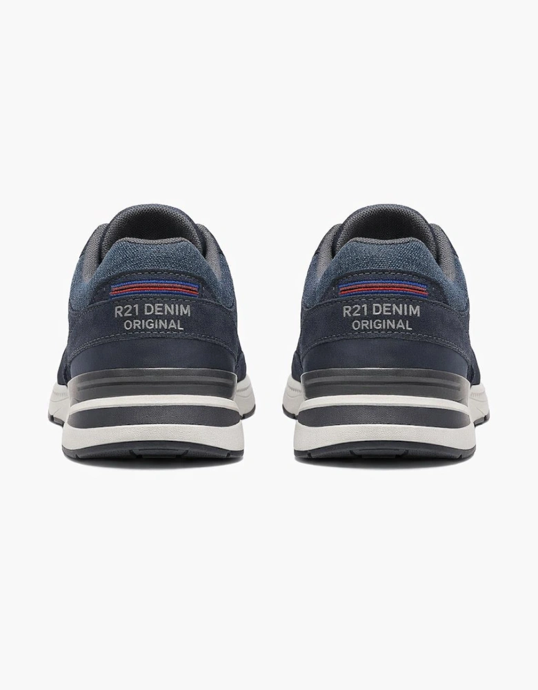 R21 Original M924 Mens Casual Shoes Navy Blue