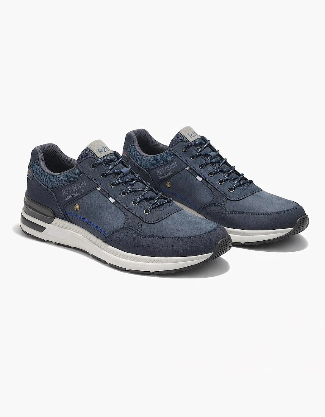 R21 Original M924 Mens Casual Shoes Navy Blue