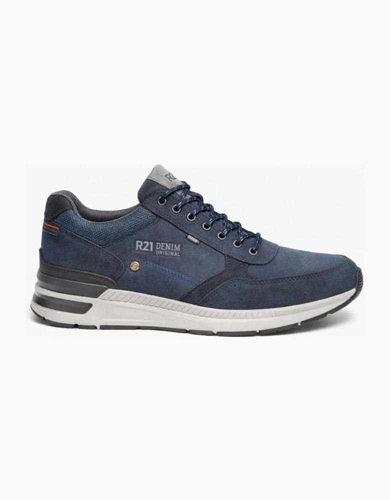 R21 Original M924 Mens Casual Shoes Navy Blue