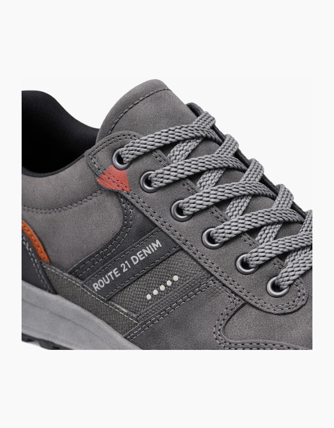 R21 Original M616 Mens Casual Trainers Grey/Black