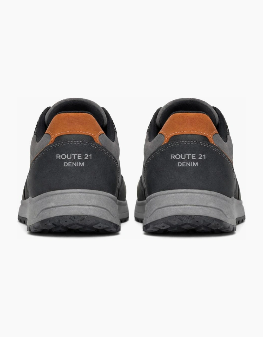 R21 Original M616 Mens Casual Trainers Grey/Black