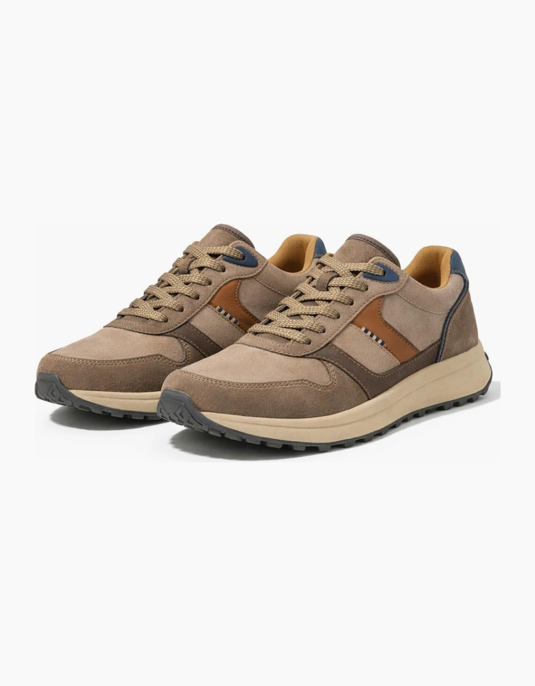 R21 Original M616 Mens Casual Trainers Light Brown/Taupe