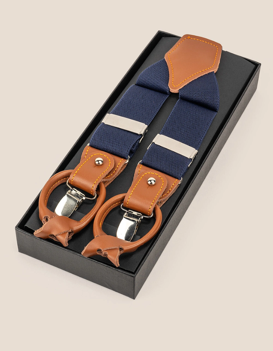 Navy Combination Braces