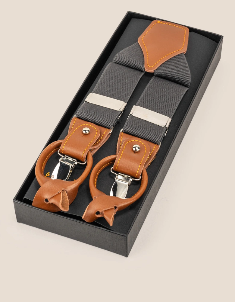 Grey Combination Braces