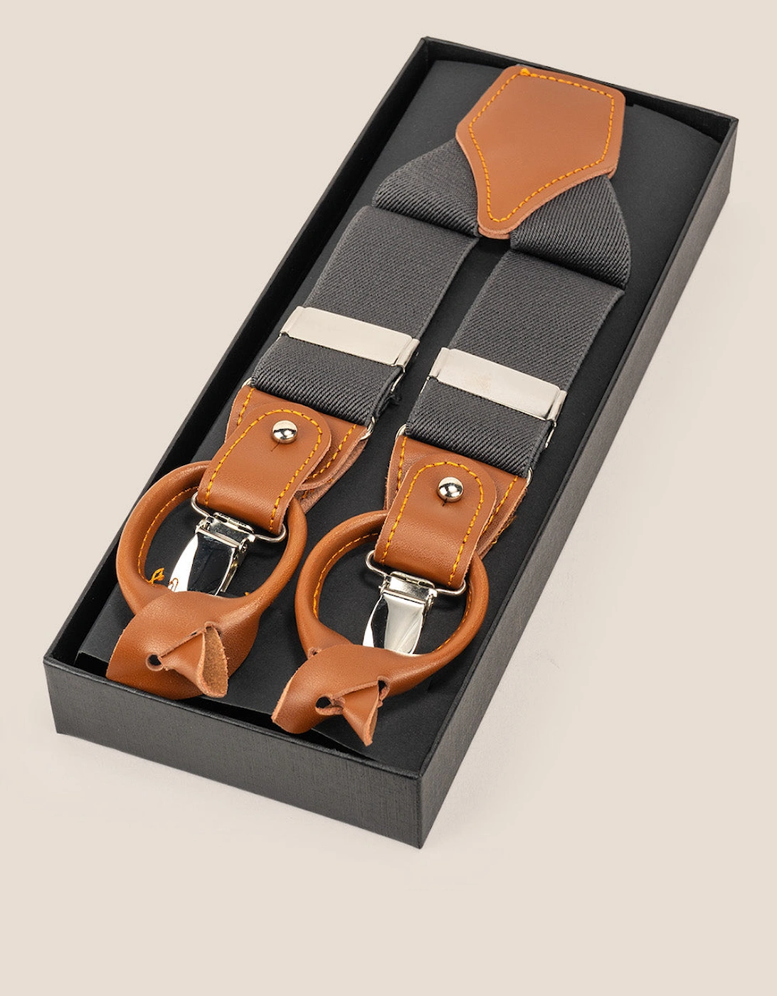 Grey Combination Braces