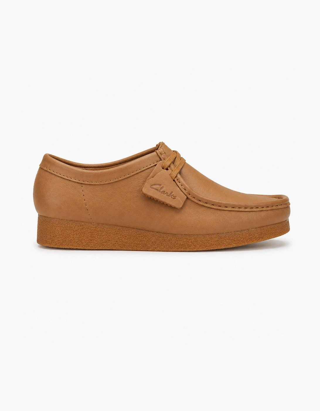 Clarks Originals Wallabee Evo Leather Shoes Tan