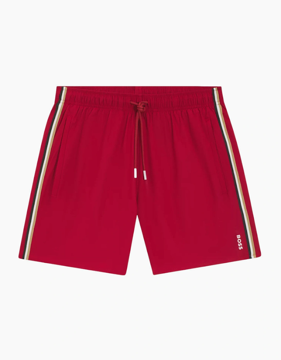BOSS Black Iconic Swim Shorts S1-26 609 Dark Red, 2 of 1