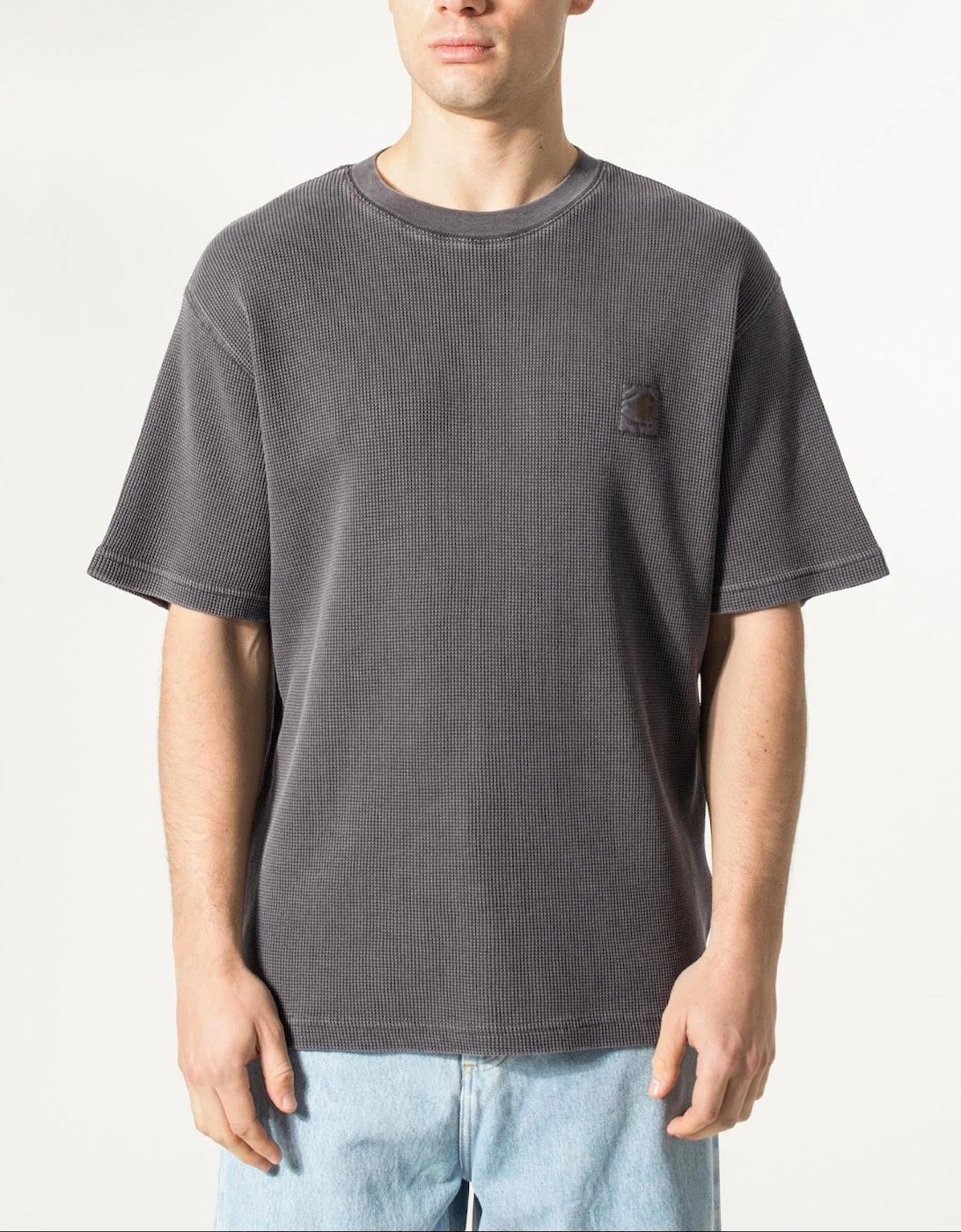 Loose Fit Nelson Waffle T-Shirt (Fits big to size)