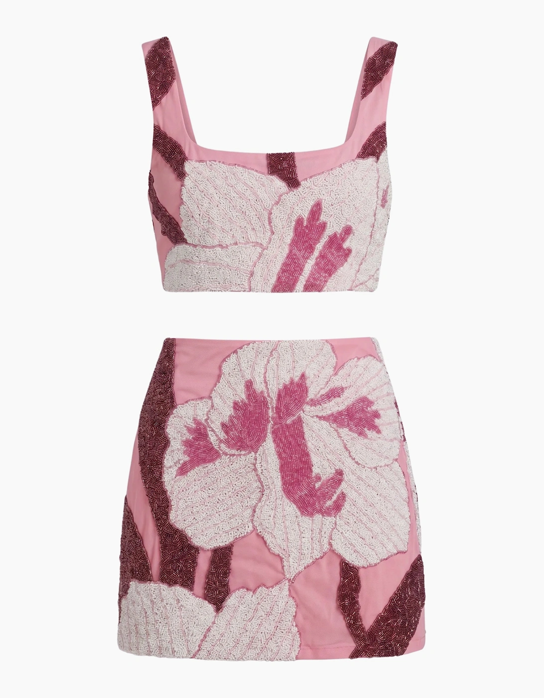 Delilah Beaded Co-ord Top Oceanus x By Poppy