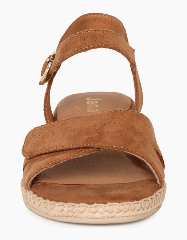 California Womens Low Wedge Sandals
