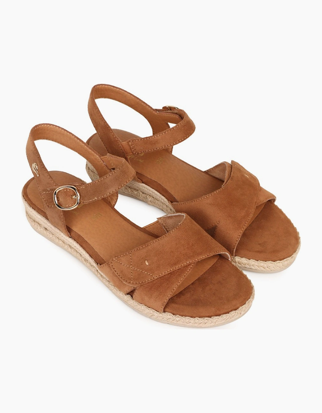 California Womens Low Wedge Sandals