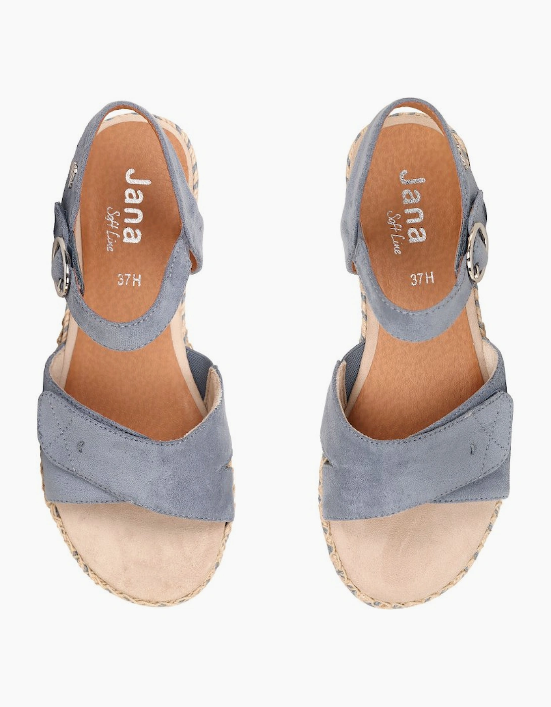 California Womens Low Wedge Sandals