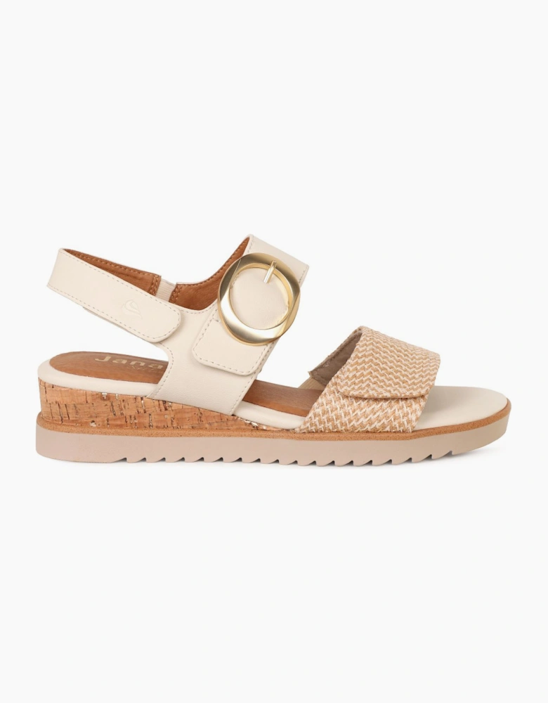 Delaware Womens Wedge Heel Sandals