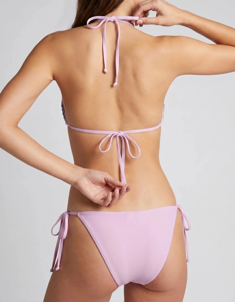 Fia Tropical Hand Embroidered Bikini Bottom in Stock