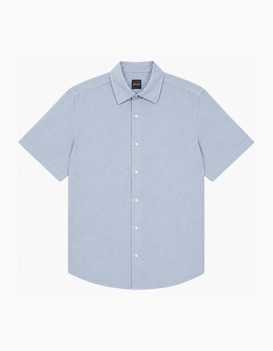 Boss Rash 2 Linen Short Sleeve Shirt, 2 of 1