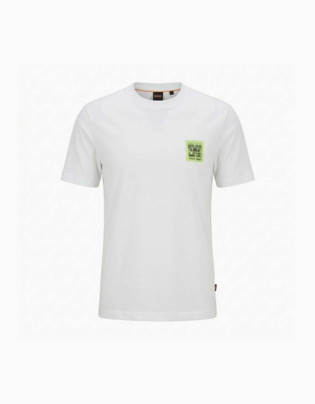 BOSS Orange Te Movement T-Shirt 100 White, 3 of 2