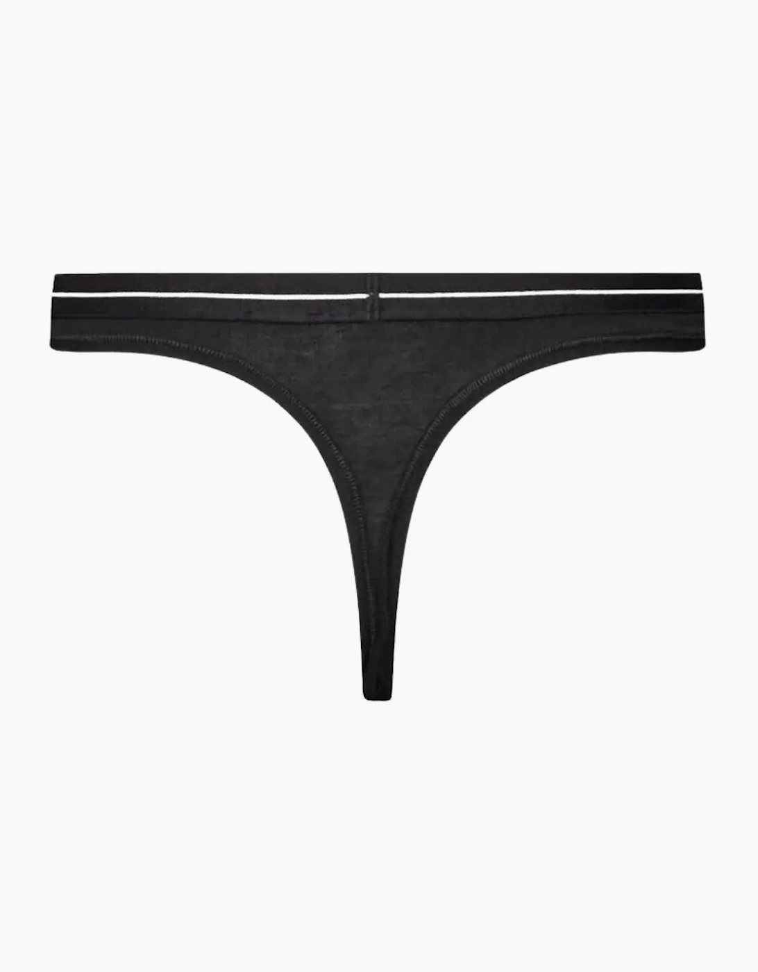3-Pack Power Logo Waistband Thongs, Black/White/Pink