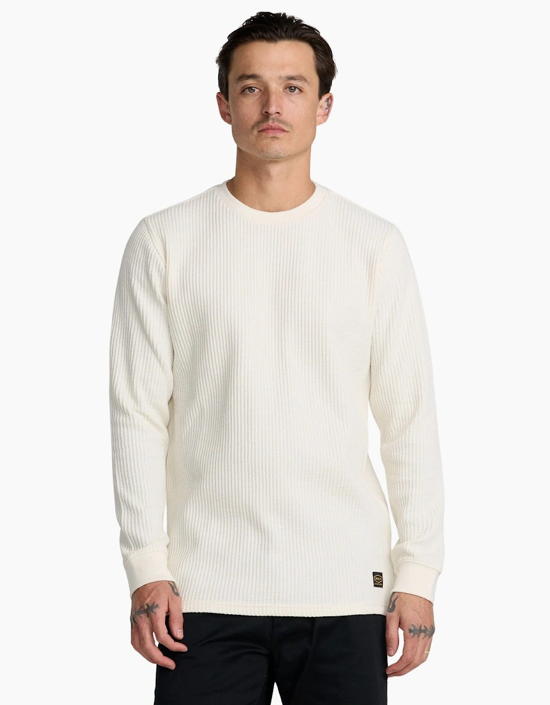 RVCA Mens Day Shift Thermal Long Sleeve T-Shirt, 2 of 1