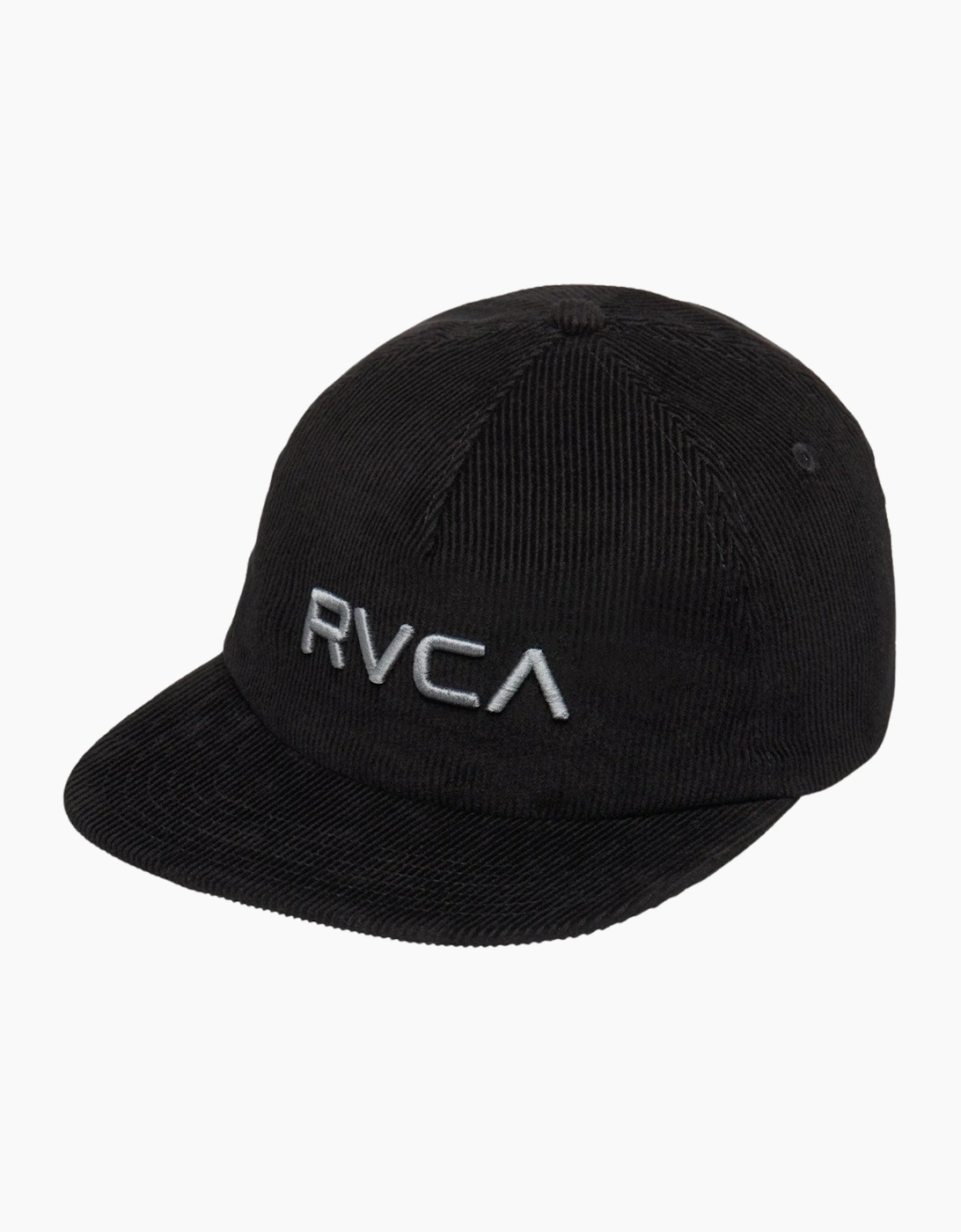 RVCA Mens Big Logo Cord Snapback Baseball Cap, 2 of 1